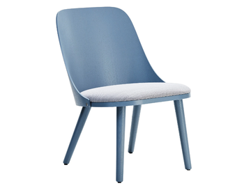 SANDER LOUNGE - Wooden chair with integrated cushion by Karl Andersson - view 2